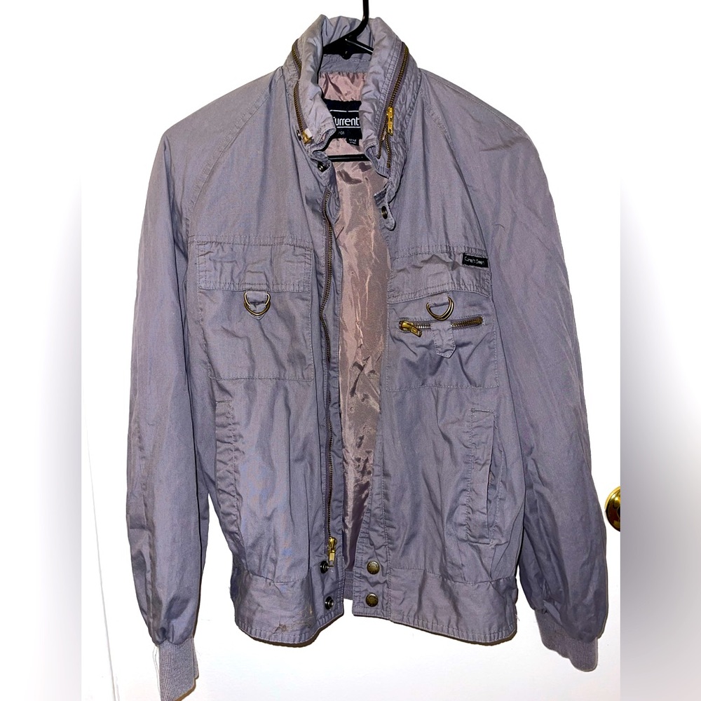 Vintage Current Seen Jacket, Grey, Unisex Small